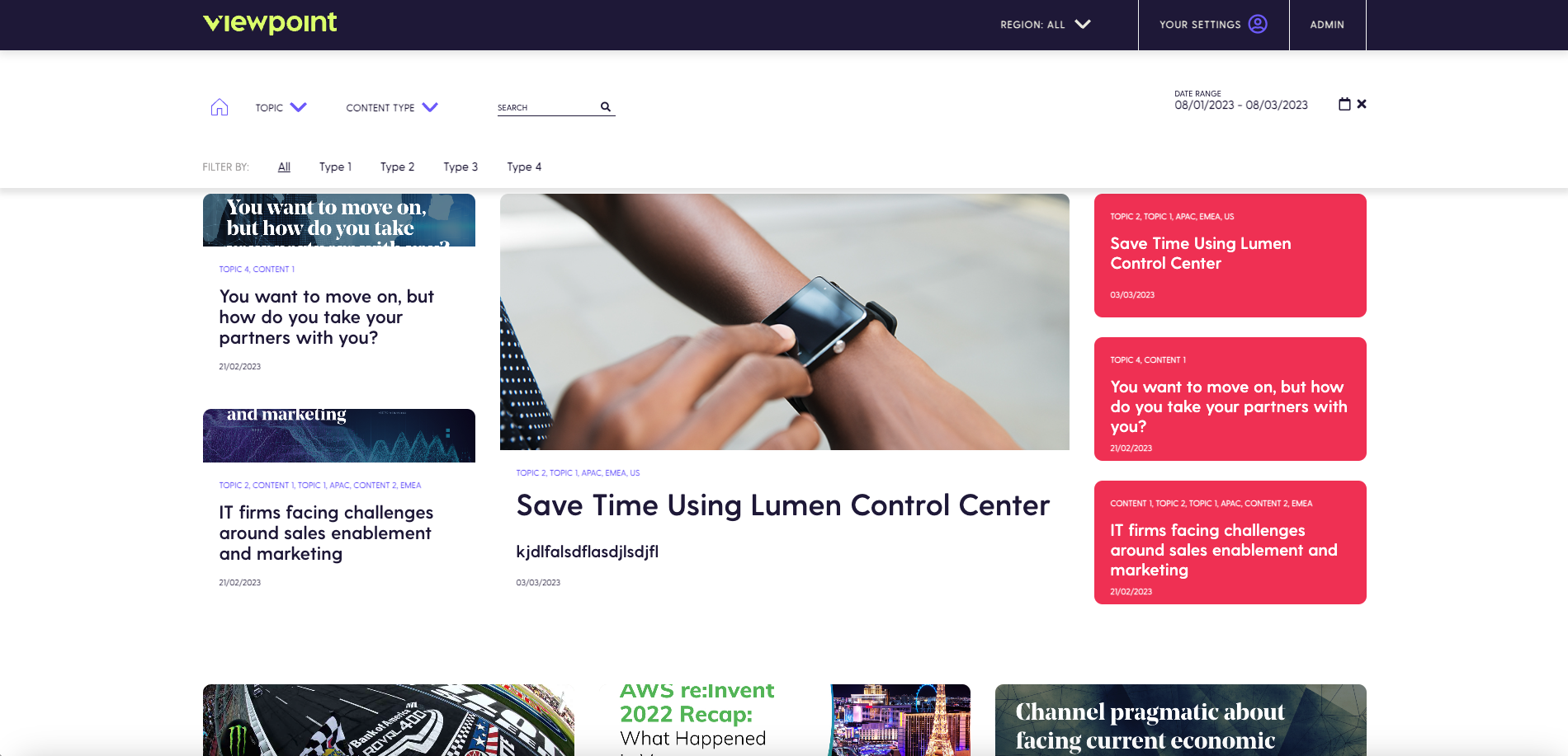 Homepage